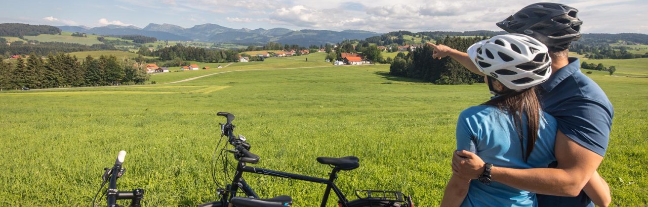 Eine Radtour durch die wundersch&ouml;ne Landschaft des Westallg&auml;us