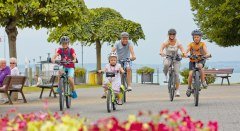 Radlervergnügen für Groß und Klein © Tourist-Information Hagnau