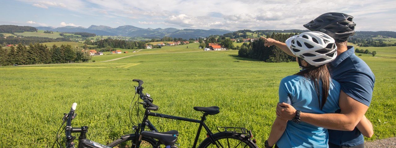 Eine Radtour durch die wunderschöne Landschaft des Westallgäus
