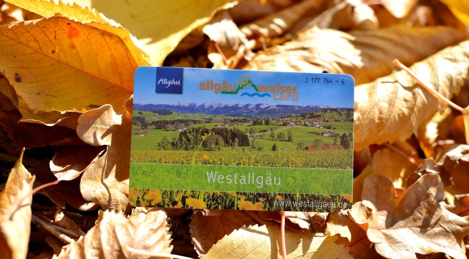 Allgäu Walser Card im Westallgäu