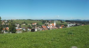 Markt Heimenkirch im Westallgäu Ortsansicht