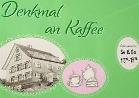 Denkmal an Kaffee Logo