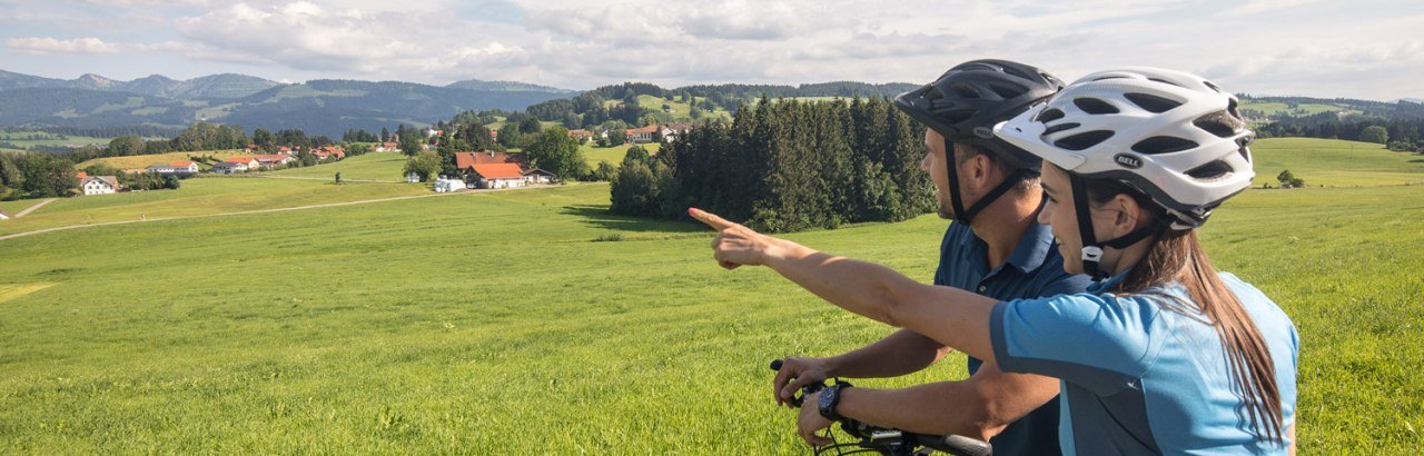 Ausblicke auf der Allgäuer Käsestraße