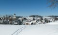 Oberreute Winter Ortsansicht