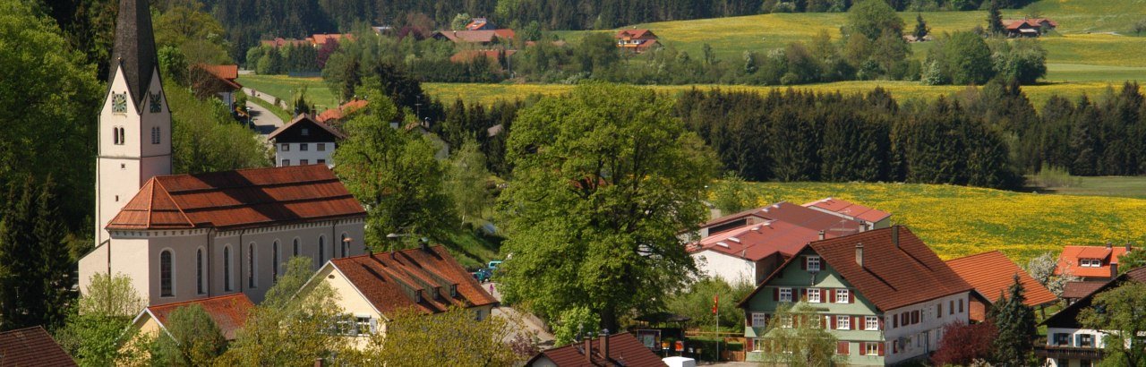 Gemeinde Röthenbach im Westallgäu Ortsansicht