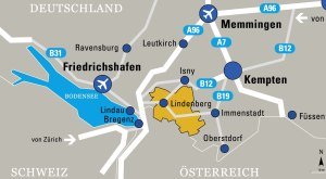 Bild f&uuml;r die Anreise ins Westallg&auml;u