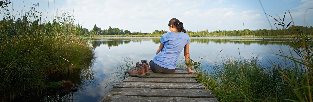 Wandern am See