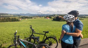 Eine Radtour durch die wunderschöne Landschaft des Westallgäus