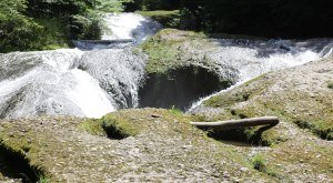 Strudellöcher im Eistobel im Allgäu