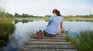 Wandern am See