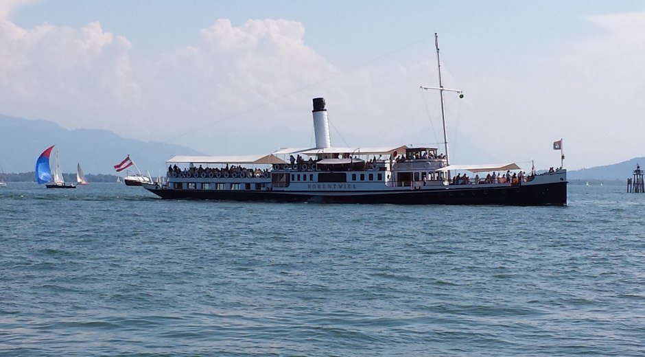 Bodensee Schifffahrt auf dem See mit Informationen zu den Fahrplänen der Schiffe und Fähren