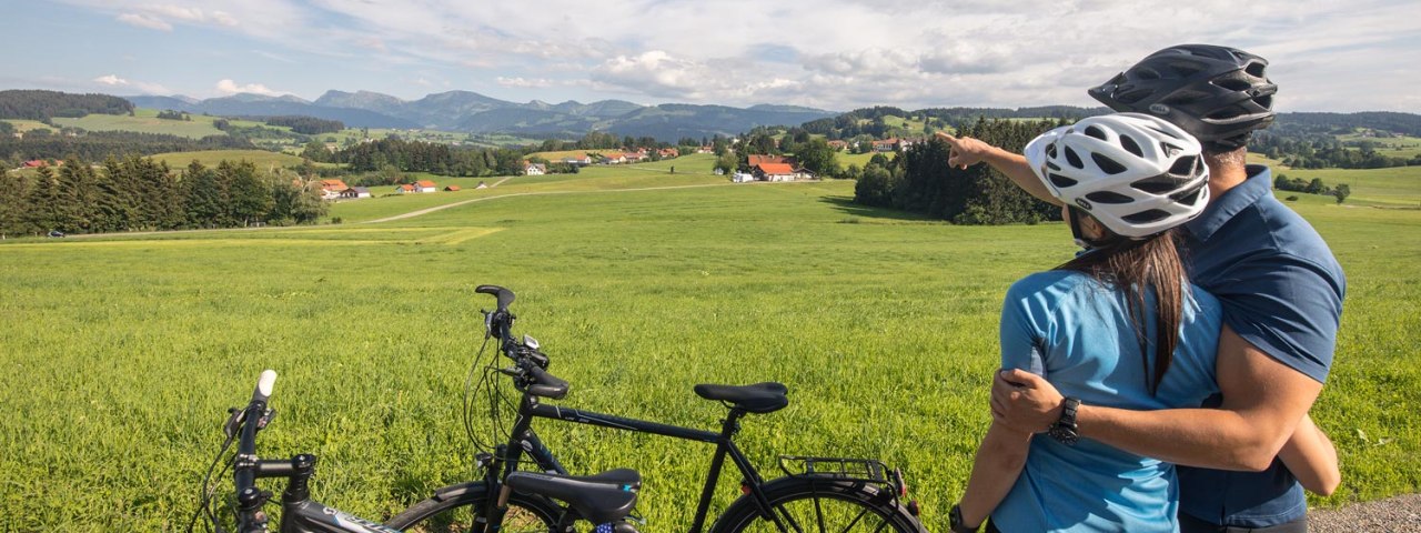 Eine Radtour durch die wundersch&ouml;ne Landschaft des Westallg&auml;us