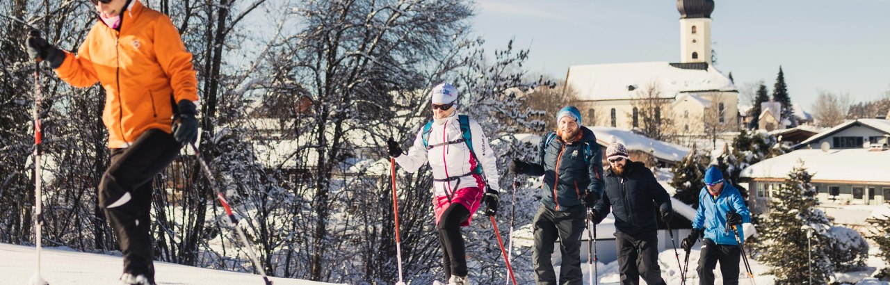 Schneeschuhwanderung durchs Westallgäu Schneeschuhwanderung durchs Westallgäu
