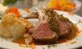 Genussregion Westallg&auml;u kulinarische Spezialit&auml;ten Lamm mit Kartoffelp&uuml;ree