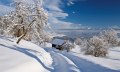 Winterlandschaft im Westallg&auml;u mit Ausblick
