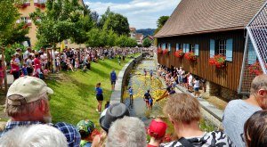Hausbachfest Weiler-Simmerberg mit Entenrennen © Tourist Information Weiler-Simmerberg