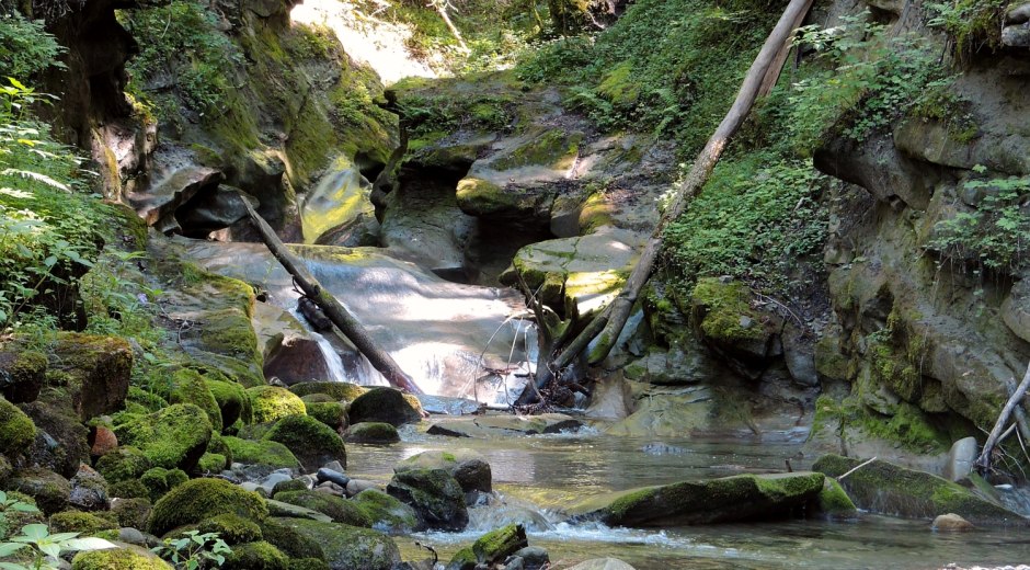 Hausbachklamm © Tourist-Information Weiler-Simmerberg, Sebastian Koch Hausbachklamm © Tourist-Information Weiler-Simmerberg, Sebastian Koch