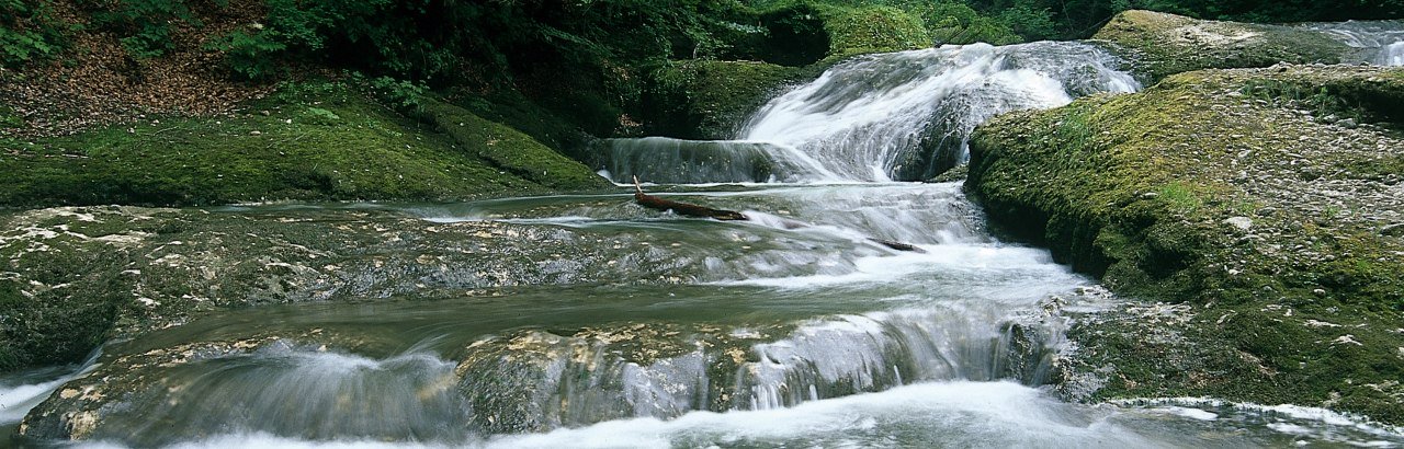 Wasserfall am Wanderweg