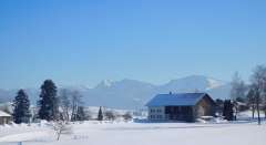 Bergblick Freibad Loipe © Landkreis Lindau (Bodensee)