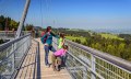 Skywalk Allg&auml;u mit Blick auf die Allg&auml;uer Landschaft