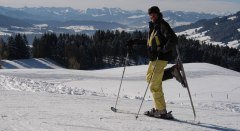 Lindenberg Zustiegsloipe Spielermoos - Waldsee-Loipe © Landkreis Lindau (Bodensee)