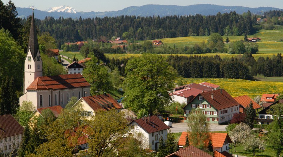 Gemeinde Röthenbach im Westallgäu Ortsansicht