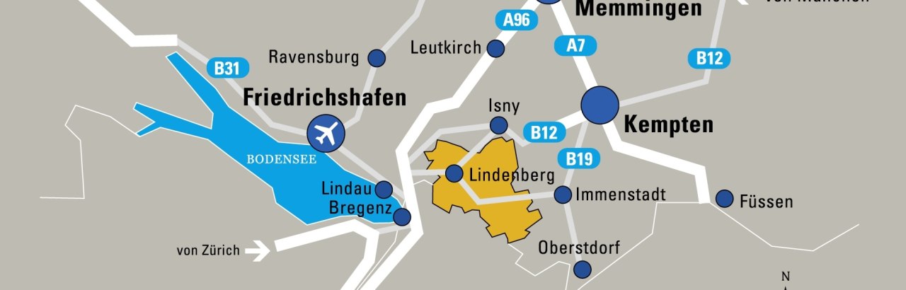 Bild f&uuml;r die Anreise ins Westallg&auml;u