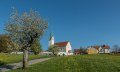Gemeinde Opfenbach im Westallgäu mit Kirche
