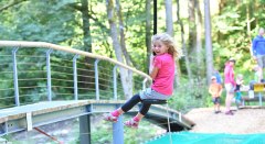 Seilrutsche über den Hausbach © Gästeamt Oberreute