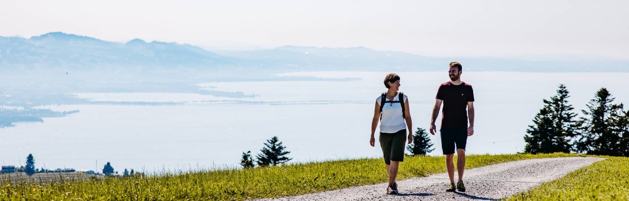 Berg & See Premiumwanderweg bei Scheidegg im Allgäu © Frederick Sams