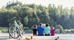 Badesteg am Neuravensburger Weiher © Tourismus Württembergisches Allgäu
